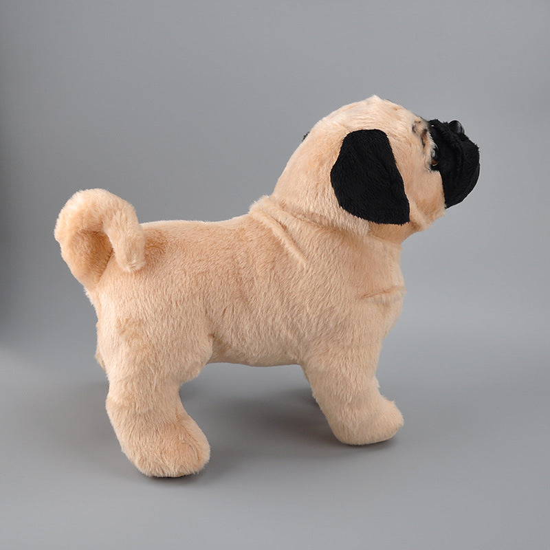 Adorable Plush Pug Simulation Toy - Image 5