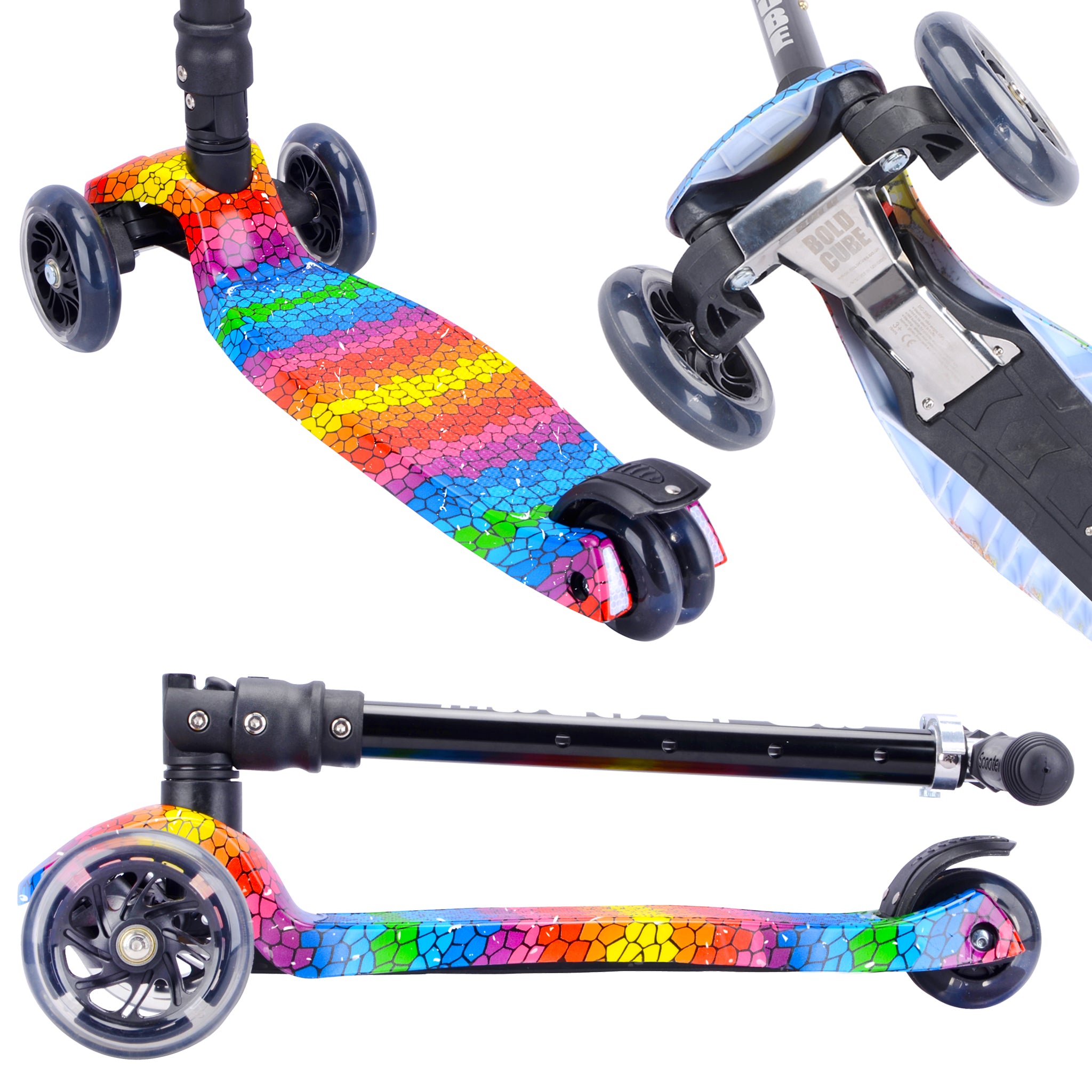 Crystal Rubix - Big 3 Wheel Scooter - Image 2