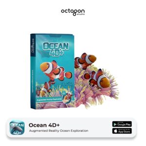 Ocean 4D+ Augmented Reality Cards